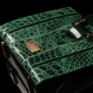 crocodile leather bag